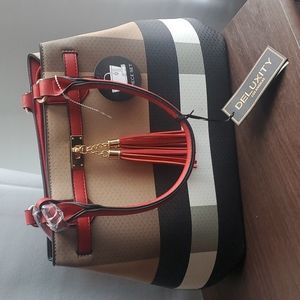 Large handbag with wallet